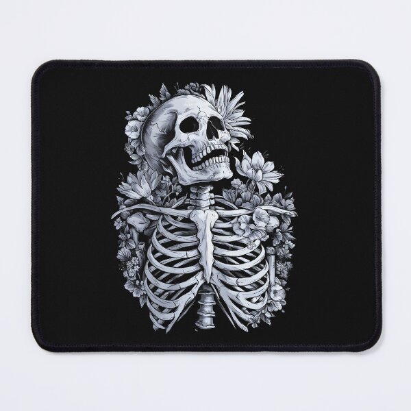 Item preview, Flower Skeleton Floral Skull Halloween Gothic Occult Women designed and sold by clothesy7.