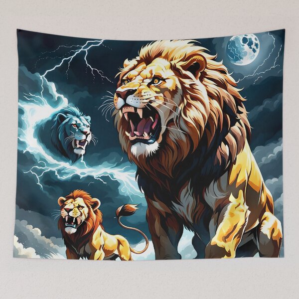 Item preview, Mama was a Cyclone Daddy was a Roaring Lion designed and sold by Paw's Arts.