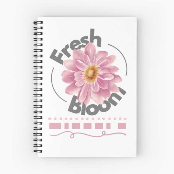 Item preview, Pink Flower with Gray Text designed and sold by AveryZi.