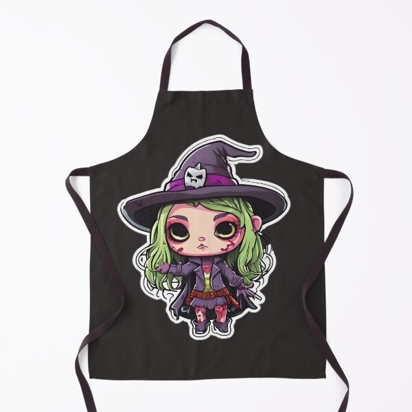 Item preview, “Mystical Chibi Witch” designed and sold by Thaivi Design.
