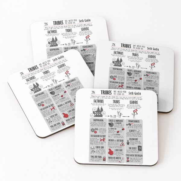 Item preview, Visual Summary Tribes (Seth Godin) designed and sold by TKsuited.