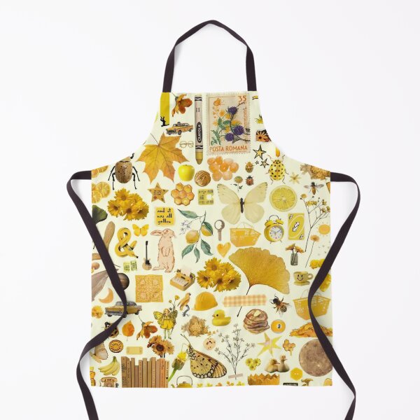 Item preview, Yellow collage designed and sold by Full Whimsy.