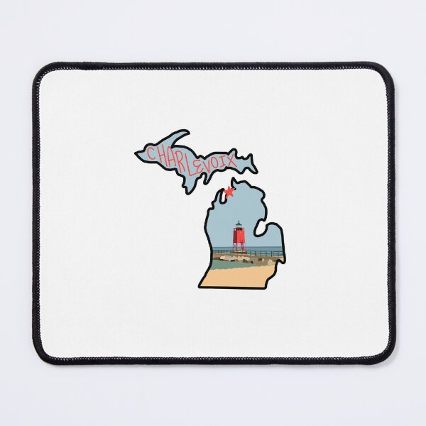Item preview, Charlevoix Lighthouse - Red designed and sold by relmmas.