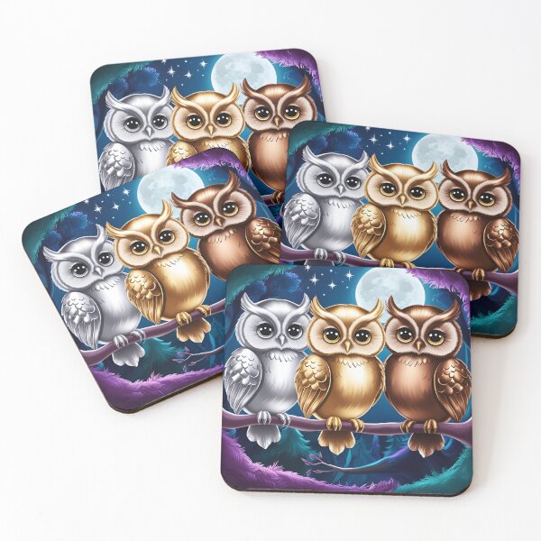 Item preview, The three owls designed and sold by DelyCada.