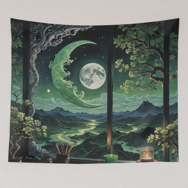 Item preview, Midnight Jade View designed and sold by ZenPardox.