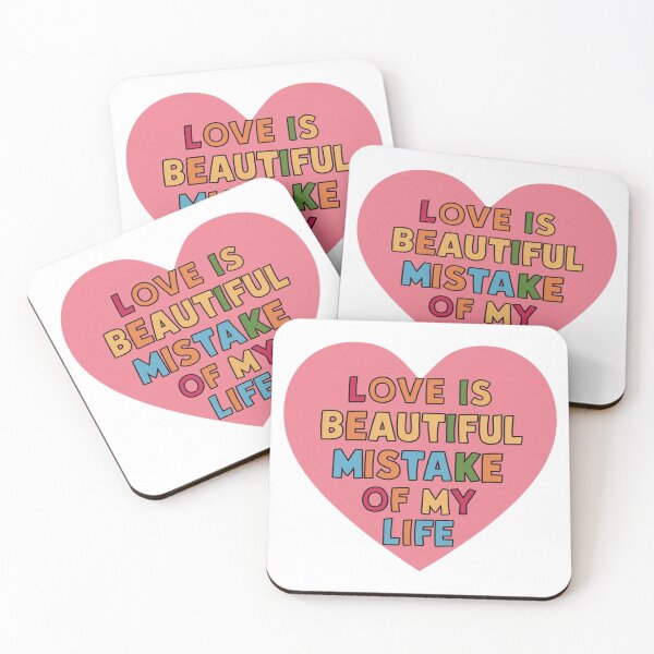 Item preview, Love is beautiful mistake designed and sold by nimmitrends.