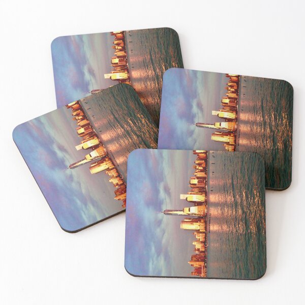 Item preview, World Trace Center at Sunset (Golden Hour) New York City  designed and sold by Jetsetting-W-US.