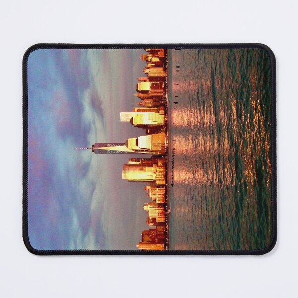 Item preview, World Trace Center at Sunset (Golden Hour) New York City designed and sold by Jetsetting-W-US.