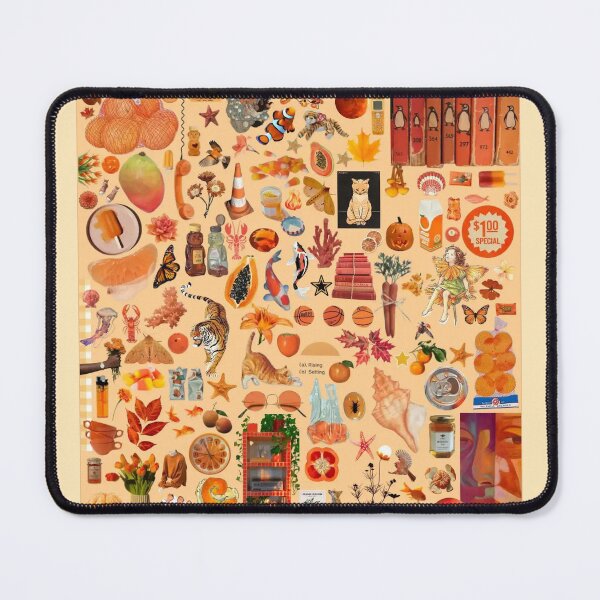Item preview, Orange collage designed and sold by Full Whimsy.