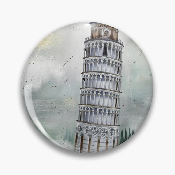 Item preview, Leaning Tower of Pisa designed and sold by MyHeartNSoulArt.