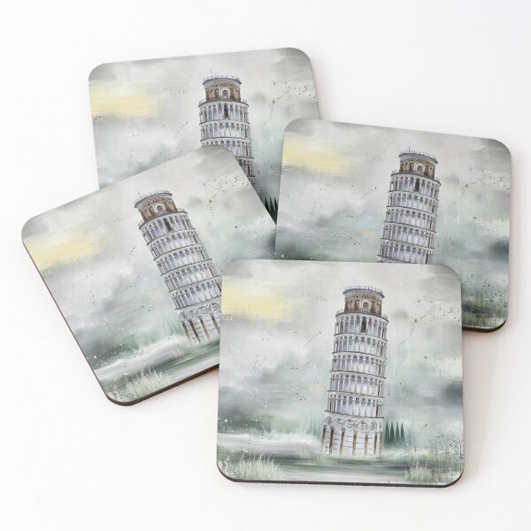 Item preview, Leaning Tower of Pisa designed and sold by MyHeartNSoulArt.