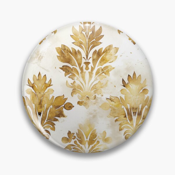 Item preview, DANDELION DANCE Watercolor Damask designed and sold by Frenchifique.