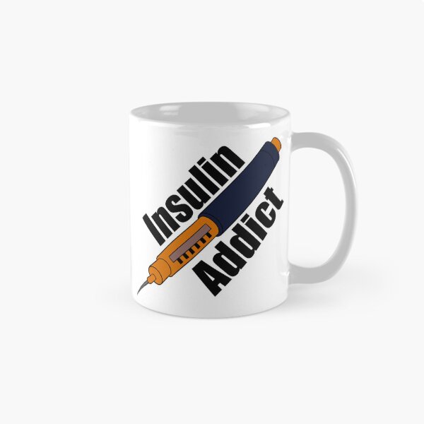 Item preview, I’m diabetic and I’m an insulin addict designed and sold by Animals-by-JB.