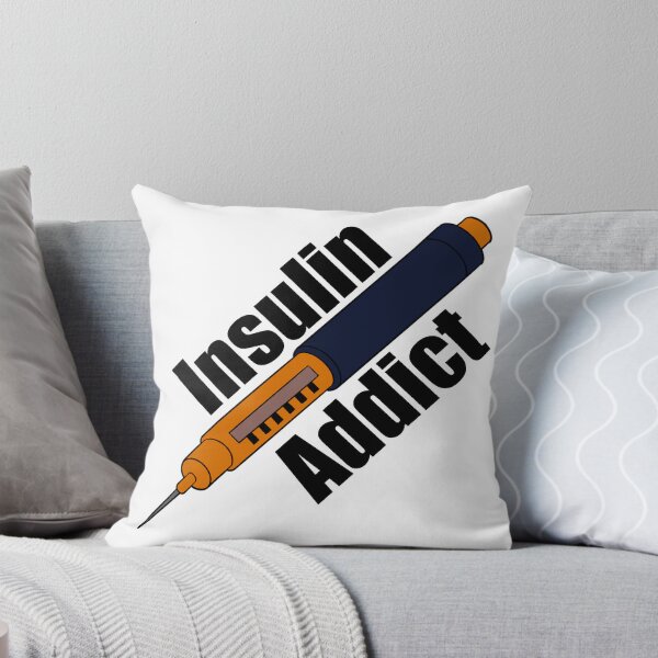 Item preview, I’m diabetic and I’m an insulin addict designed and sold by Animals-by-JB.