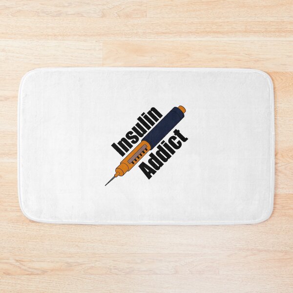 Item preview, I’m diabetic and I’m an insulin addict designed and sold by Animals-by-JB.