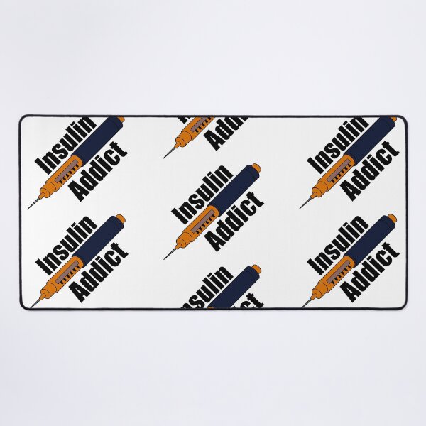 Item preview, I’m diabetic and I’m an insulin addict designed and sold by Animals-by-JB.