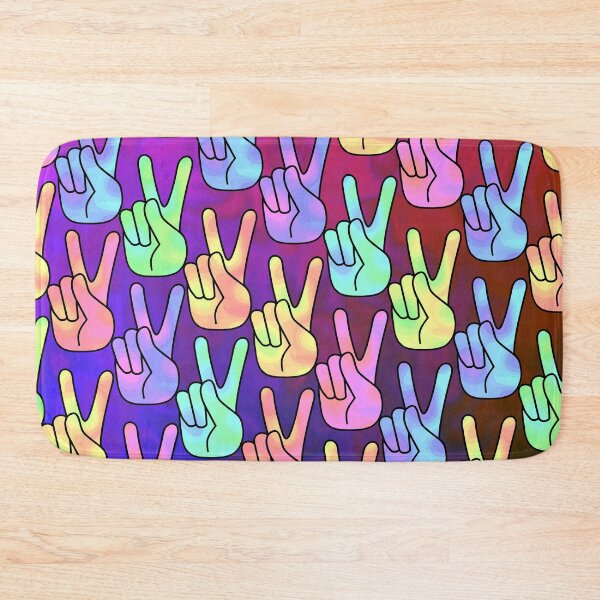 Item preview, Retro 60s Peace Finger Peace Symbol designed and sold by Sartoris Art.