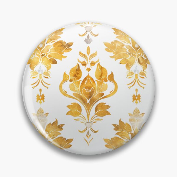 Item preview, CELESTIAL HARMONY Watercolor Damask designed and sold by Frenchifique.