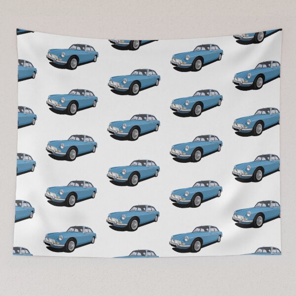Item preview, MGB GT Mid Blue designed and sold by neil4404.