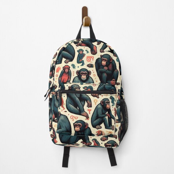 Item preview, Chimpanzee Mosaic: A Tapestry of Expressions designed and sold by Furbulous Faces.