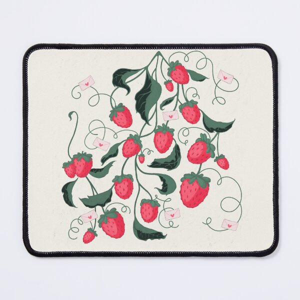 Item preview, Lovely strawberries (clear version) designed and sold by mariamadriguera.