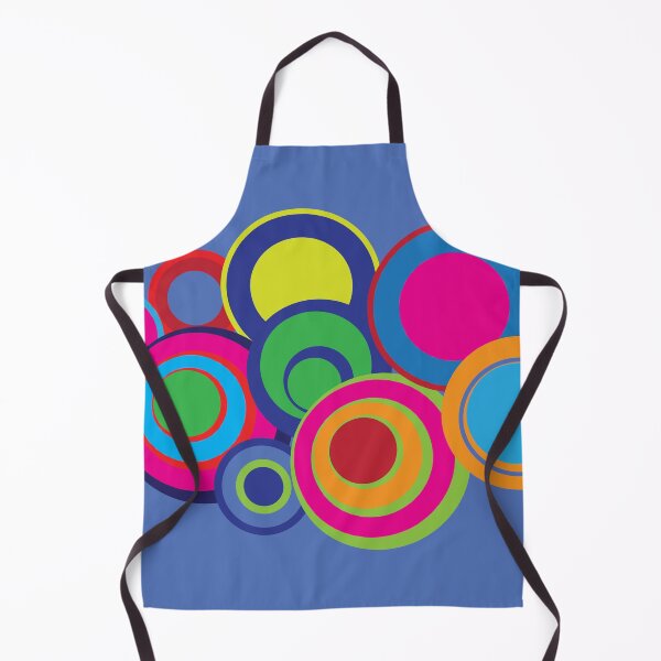 Item preview, Vintage 1970s Colorful Spheres Cluster Abstract Art designed and sold by Anna Lemos.