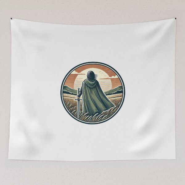 Item preview, Timeless Adventure - Sunset - Badge - Fantasy designed and sold by Fenay Designs.