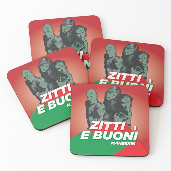 Item preview, Zitti e Buoni - Måneskin - Italy - Eurovision 2021 Winner - Maneskin designed and sold by Vision-Tees.