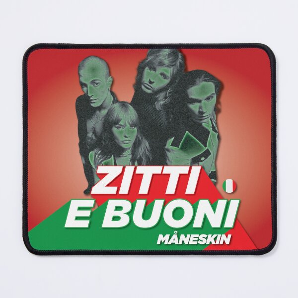 Item preview, Zitti e Buoni - Måneskin - Italy - Eurovision 2021 Winner - Maneskin designed and sold by Vision-Tees.
