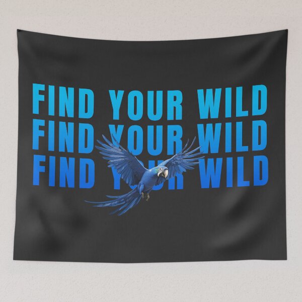 Item preview, FIND YOUR WILD TRAVEL GIF designed and sold by La Loca.