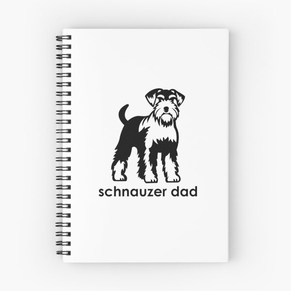 Item preview, Schnauzer dad designed and sold by SophieandOlive.