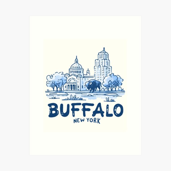 Item preview, Buffalo NY designed and sold by HowToCanadian.
