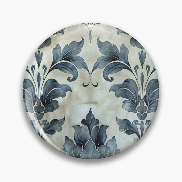 Item preview, MISTY MEADOW DREAM Watercolor Damask designed and sold by Frenchifique.