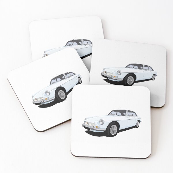Item preview, MGB GT White designed and sold by neil4404.
