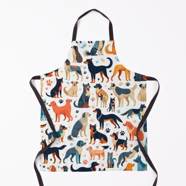 Item preview, Canine Mosaic: A Tapestry of Tail Wags designed and sold by Furbulous Faces.