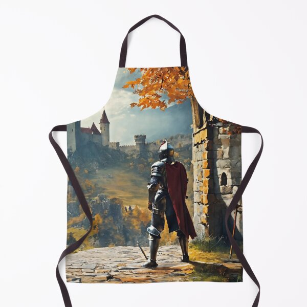 Item preview, knights, castle, Middle Ages, fantasy, cartoon designed and sold by DonnaBlankaArt.