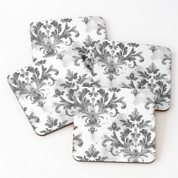 Item preview, ENCHANTED ELEGANCE Watercolor Damask designed and sold by Frenchifique.