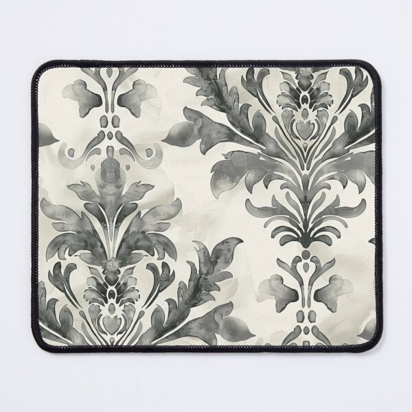 Item preview, WISTERIA WHIMSY Watercolor Damask designed and sold by Frenchifique.
