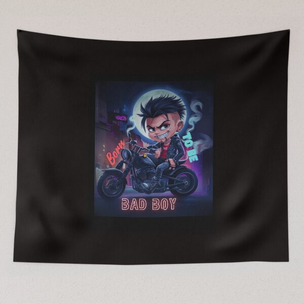 Item preview, born to be bad boy designed and sold by Paulina Szymoniak.