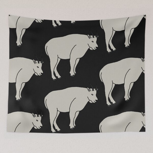 Item preview, Mountain Goat designed and sold by Leapingdoe.