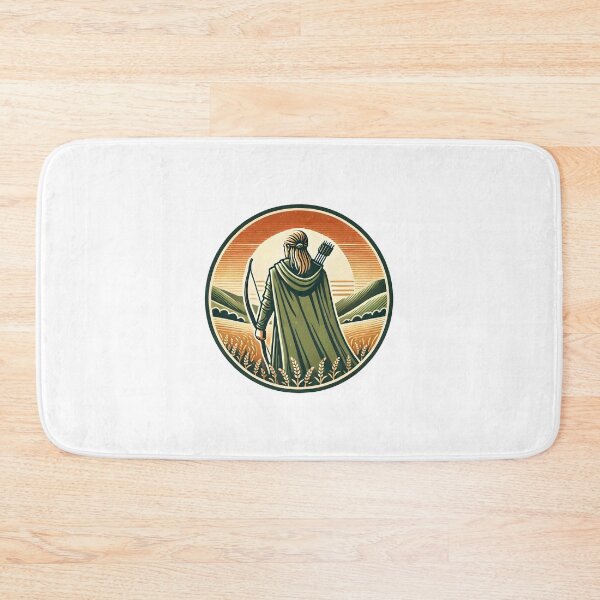 Item preview, Lone Archer - Sunset - Badge - Fantasy designed and sold by Fenay Designs.