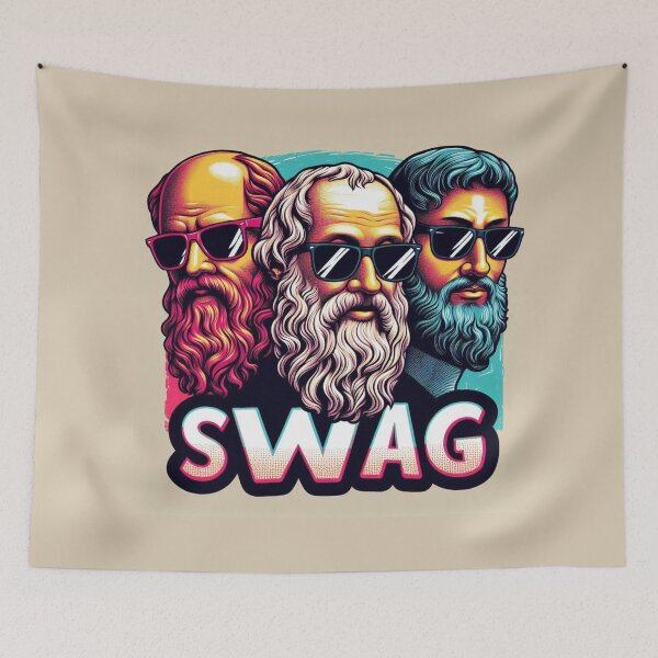 Item preview, SWAGGY PHILOSOPHERS designed and sold by PHILOSOPHY-SWAG.