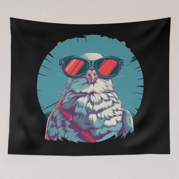 Item preview, Pigeon Cool Guy designed and sold by AIStudioProject.