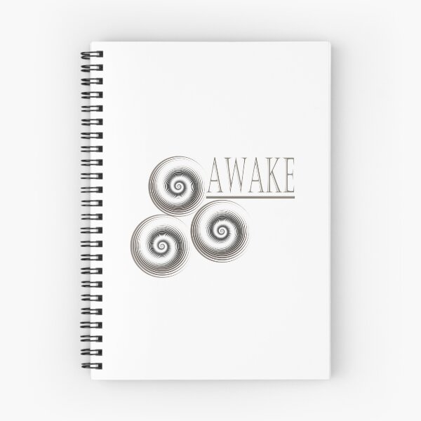 Item preview, Awake Quote With Spiral Of Life designed and sold by Andjela Bakos.