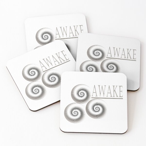 Item preview, Awake Quote With Spiral Of Life designed and sold by Andjela Bakos.