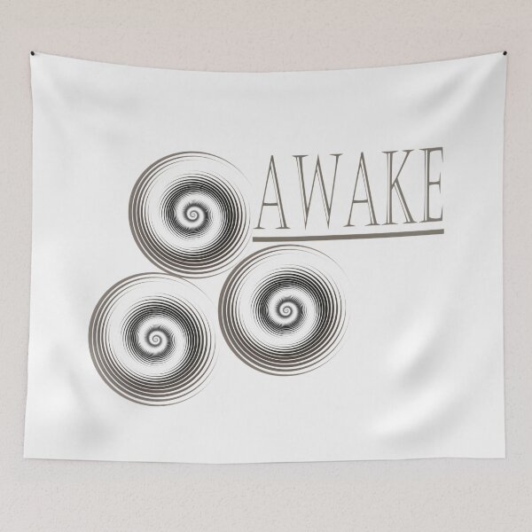Item preview, Awake Quote With Spiral Of Life designed and sold by Andjela Bakos.
