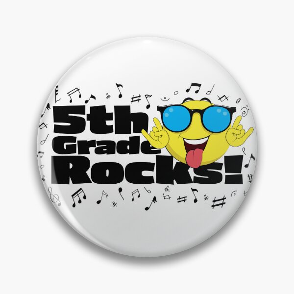Item preview, 5th Grade Rocks  Elementary School Teacher and Student designed and sold by SaltCreatives.