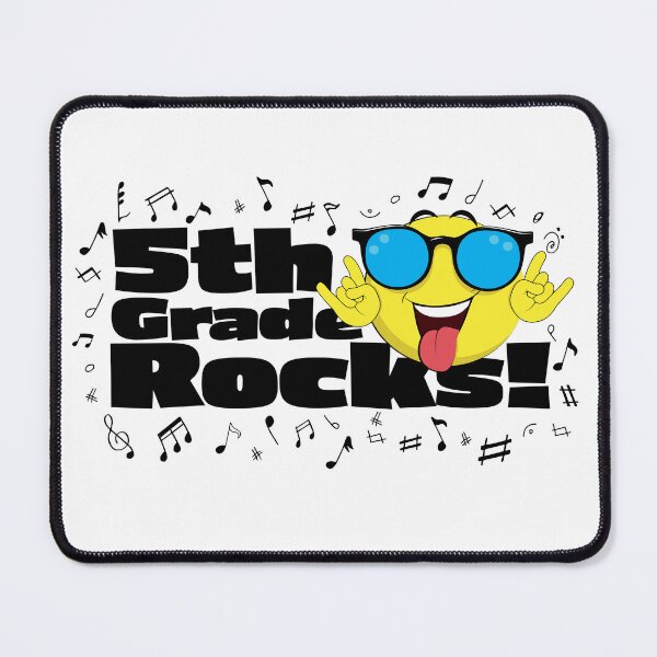 Item preview, 5th Grade Rocks  Elementary School Teacher and Student designed and sold by SaltCreatives.