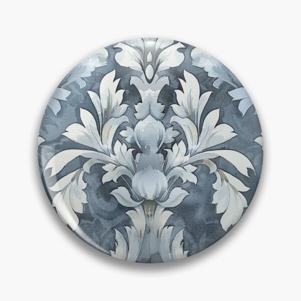 Item preview, SERAPHIC SWIRLS Watercolor Damask designed and sold by Frenchifique.