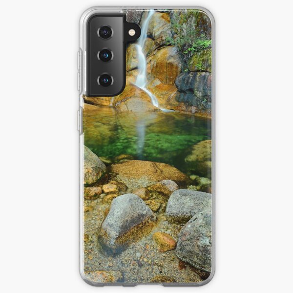 Ladies Bath Falls in Vertical Samsung Galaxy Soft Case